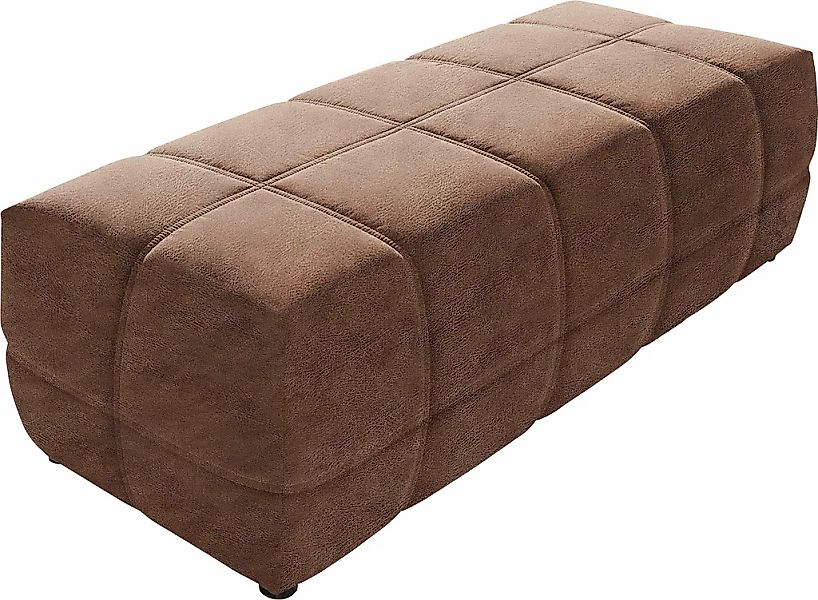 DOMO collection Hocker "Brandon", große Ausführung passend zu "Brandon", au günstig online kaufen