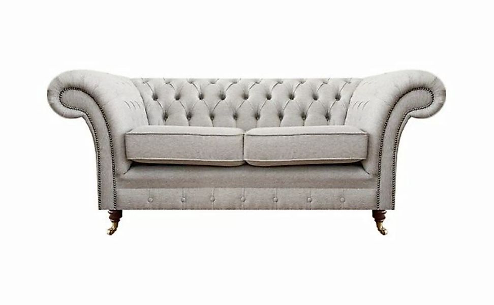 JVmoebel 2-Sitzer Polstermöbel Grau Zweisitzer Sofa Couch Wohnzimmer Cheste günstig online kaufen