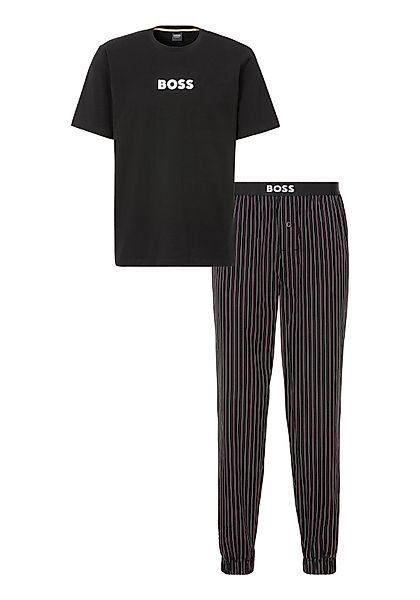 BOSS Pyjama Easy Long Set TShirt günstig online kaufen