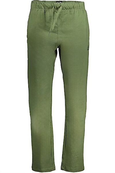 GIAN MARCO VENTURI 5-Pocket-Hose Grüne Herren-Sporthose mit Logo: Elastisch günstig online kaufen
