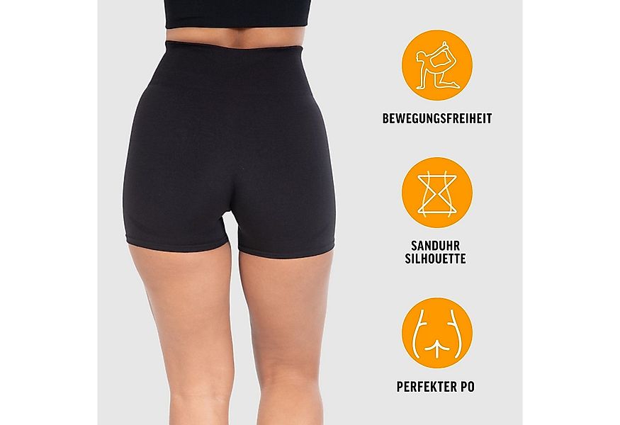 Smilodox Shorts Amaze Ultra, Seamless Blickdichte Radlerhose, Unsichtbarer günstig online kaufen