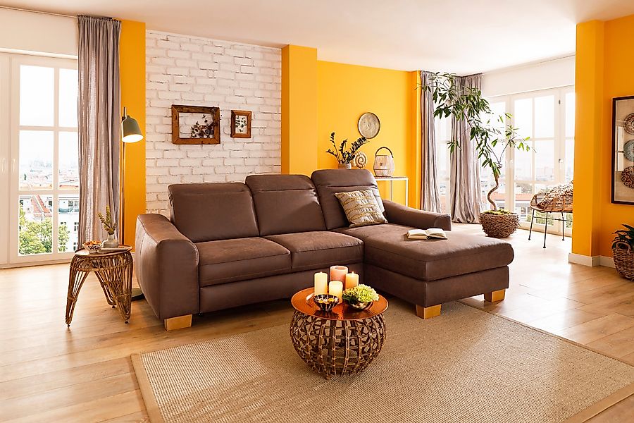 Home affaire Ecksofa Dundee L-Form, wahlweise günstig online kaufen