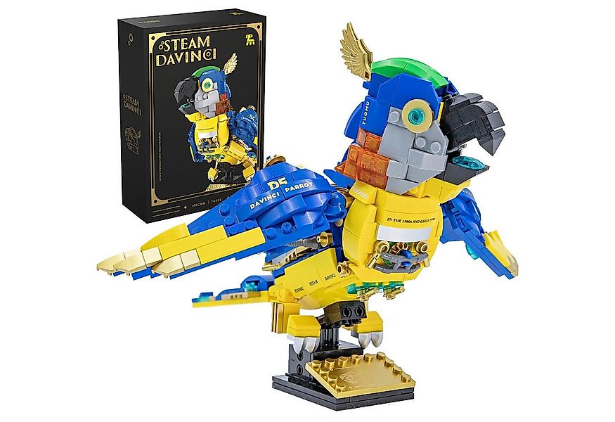 Esun Papagei Bauspielzeug, Tiere Figuren Spielzeug, Vogel Bausteine 490 St. günstig online kaufen