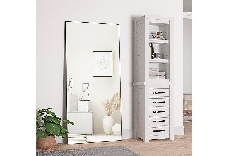 Elemango Ganzkörperspiegel 165x60cm, stehender Spiegel, großer Boden-Spiege günstig online kaufen