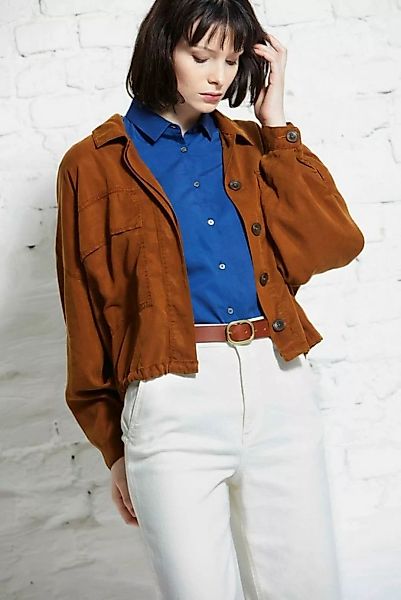 wunderwerk Sommerjacke Oversize cropped jacket twill günstig online kaufen