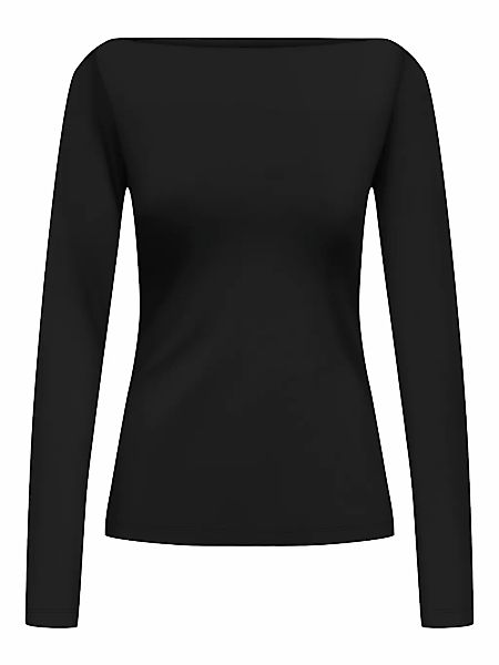 ONLY Langarmshirt "ONLKISS LIFE LS BOATNECK TOP CC JRS NOOS" günstig online kaufen