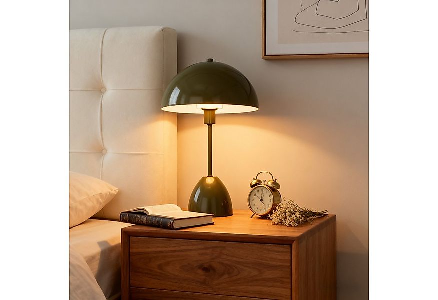 OTTO home Tischleuchte Dorrio Pilzlampe, Leuchtmittel wechselbar, ohne Leuc günstig online kaufen