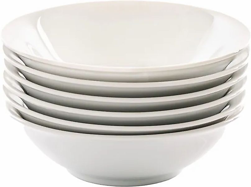 Retsch Arzberg Schale »Schälchen HEIKE WEISS 13 cm, Set 6-tlg. für 6 Person günstig online kaufen