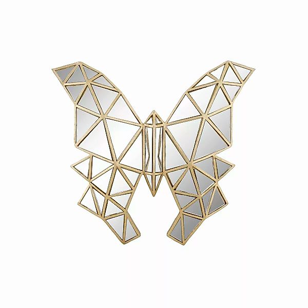 Deko-figur Dkd Home Decor Kristall Golden Harz Schmetterling (29,5 X 4 X 28 günstig online kaufen