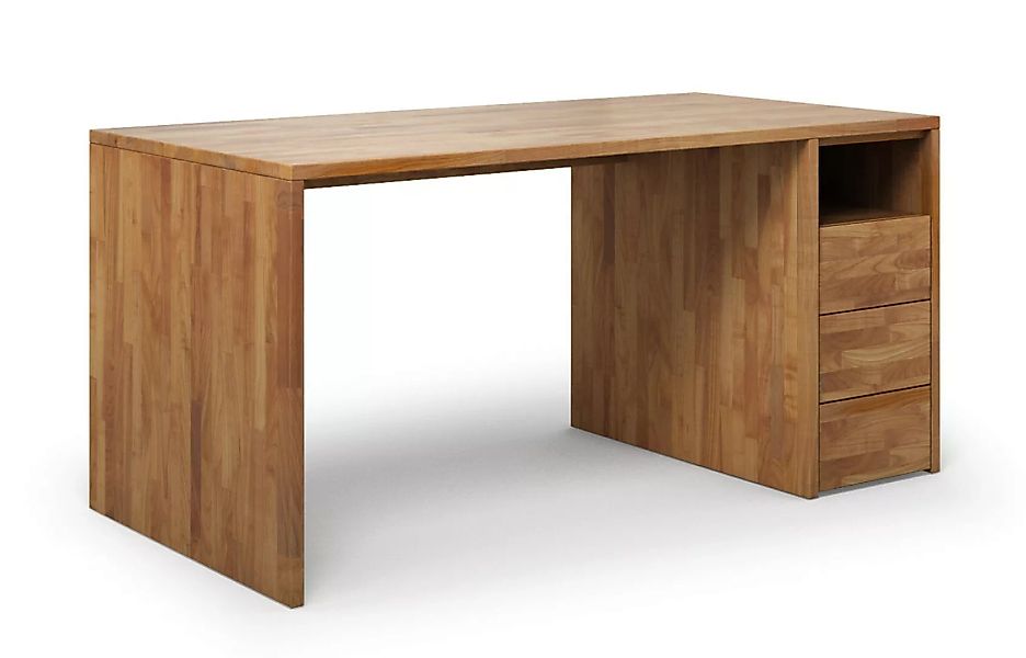 Schreibtisch Santos aus Kirschbaum günstig online kaufen