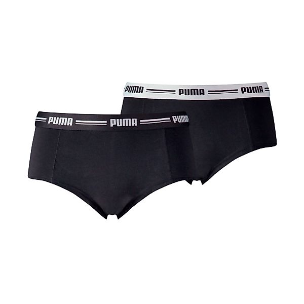 PUMA Panty "PUMA WOMEN MINI SHORT 2P HANG", (2er Pack), Mit elastischem Log günstig online kaufen