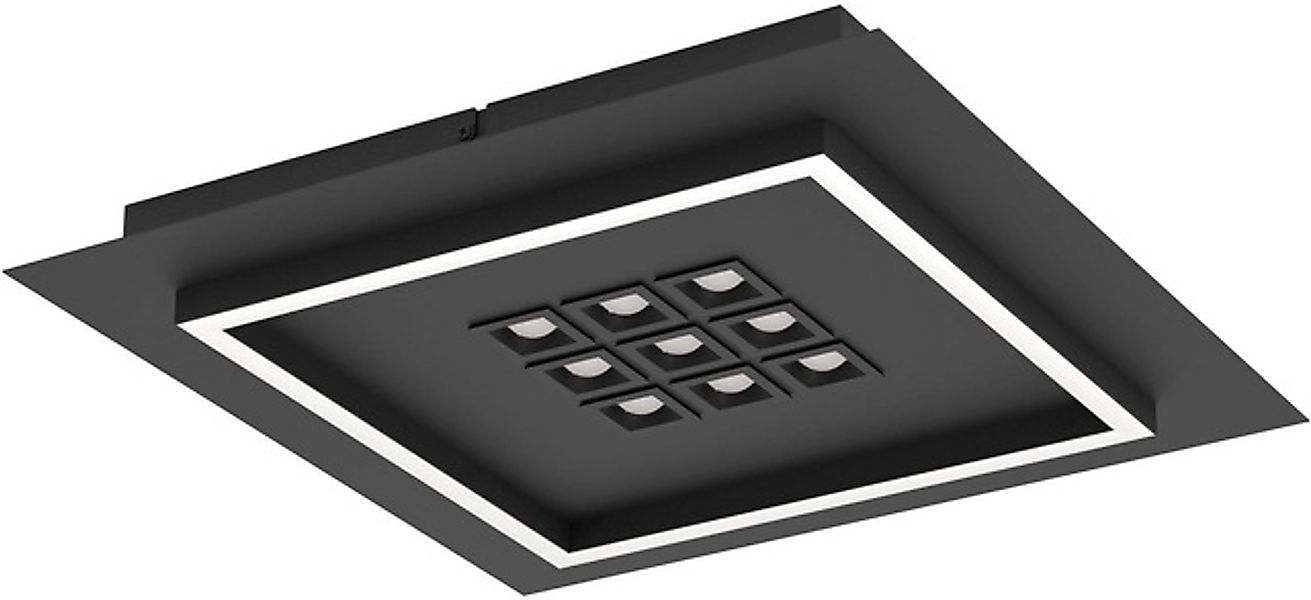 EGLO Deckenleuchte »Balazote Deckenlampe quadratisch aus Metall und Konstst günstig online kaufen