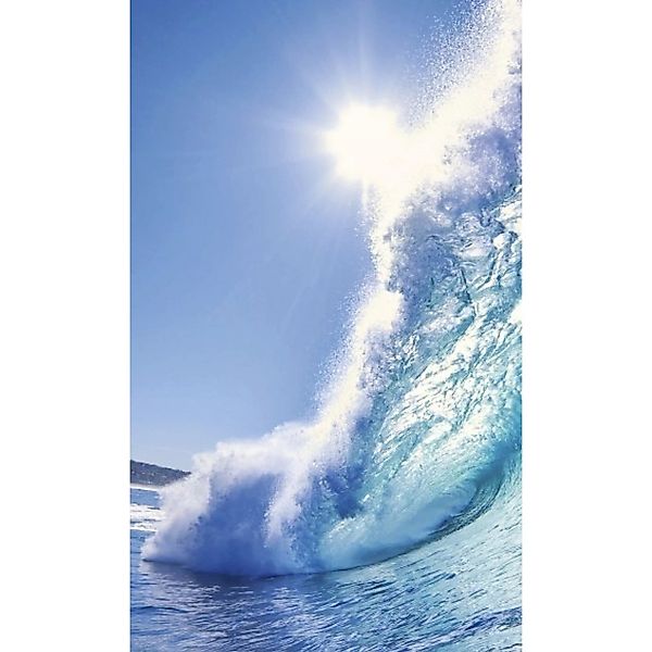Fototapete WAVE | MS-2-0214 | Blau | Digitaldruck auf Vliesträger günstig online kaufen
