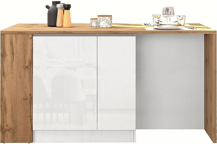 KOCHSTATION Kücheninsel KS-Sole, Kochinsel, Küchenarbeitsblock, Arbeitsinse günstig online kaufen