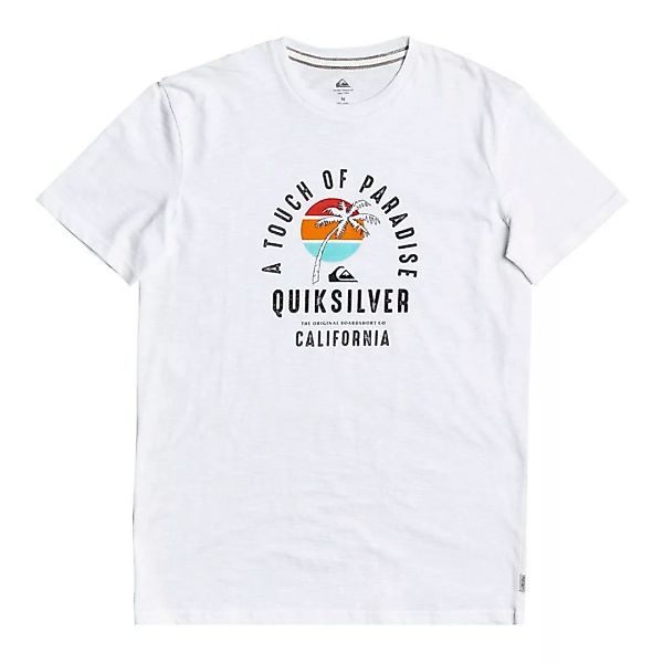 Quiksilver Quiet Hour Kurzärmeliges T-shirt XL White günstig online kaufen