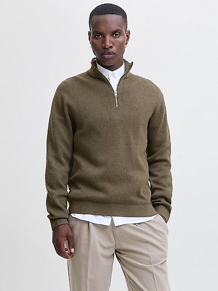 Jack & Jones Troyer JPRBLAMILANO STITCH KNIT HALF ZIP SN mit kurzem Reißver günstig online kaufen