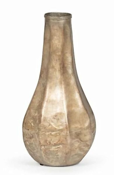 Dekocandle Vasen Vase silber-gold Ø11 x 22 cm (1 Stück) (mehrfarbig) günstig online kaufen
