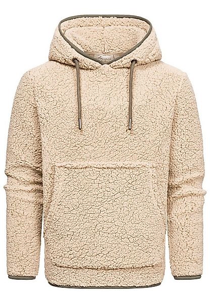 Amaci&Sons Kapuzenpullover SUNNYVALE Kapuzenpullover Teddyfell Herren Teddy günstig online kaufen