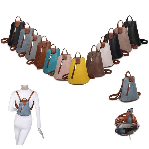 ITALYSHOP24 Rucksack Damen Schultertasche Cross Over günstig online kaufen