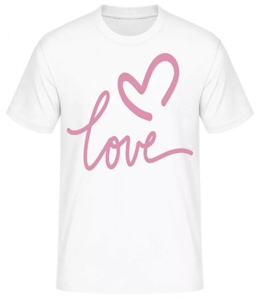 Love · Männer Basic T-Shirt günstig online kaufen