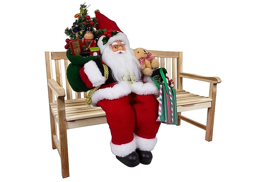 Christmas Paradise Weihnachtsmann Kjell 45cm / 30cm, sitzend (Dekofigur rot günstig online kaufen