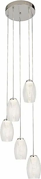 Searchlight LED-Hängeleuchte »Hängeleuchte Cyclone, 5-flammig« LED-Modul 1 günstig online kaufen