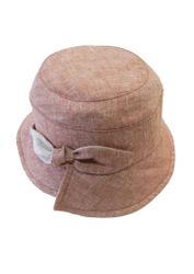 Chaplino Strohhut in stylischem Leinen-Look günstig online kaufen