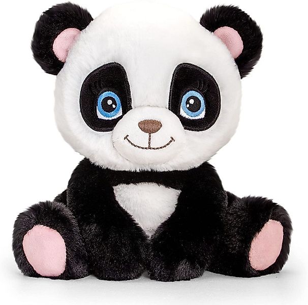 azzesso Kuscheltier Panda (1-St., 25 cm), flauschiges Stofftier, weiß, schw günstig online kaufen