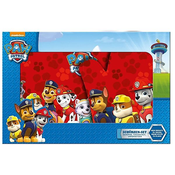 p:os Kinder-Haushaltsset Paw Patrol - Schürzen günstig online kaufen