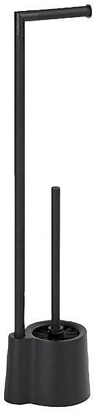 WENKO WC-Garnitur "Avola" 1 Stk. aus Edelstahl  Polypropylen mit Ersatzroll günstig online kaufen