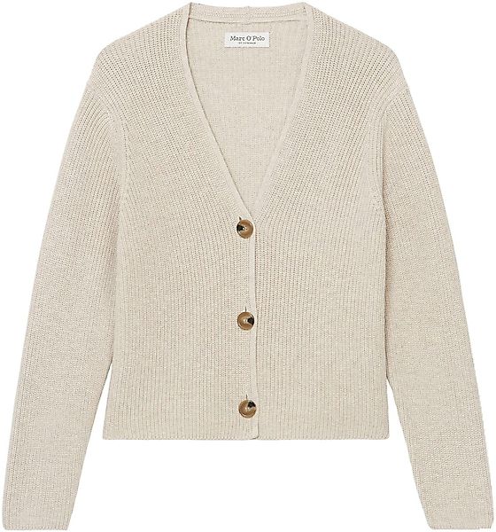 Marc O'Polo Strickjacke in kurzer, gerader günstig online kaufen