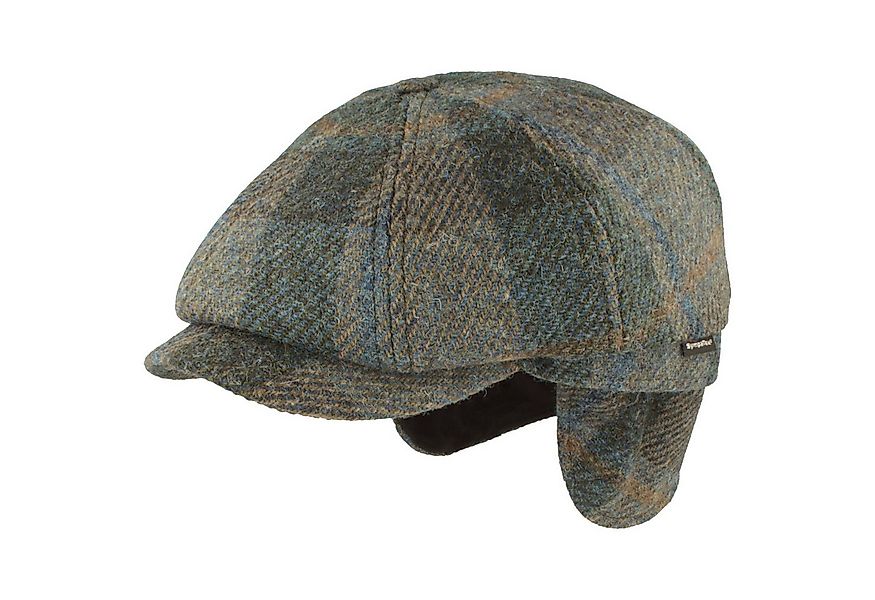 Breiter Schiebermütze 8-tlg Schiebermütze aus Harris Tweed SympaTex günstig online kaufen