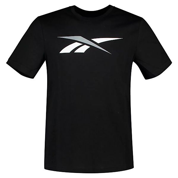 Reebok Training Essentials Vector Logo Kurzärmeliges T-shirt S Black günstig online kaufen