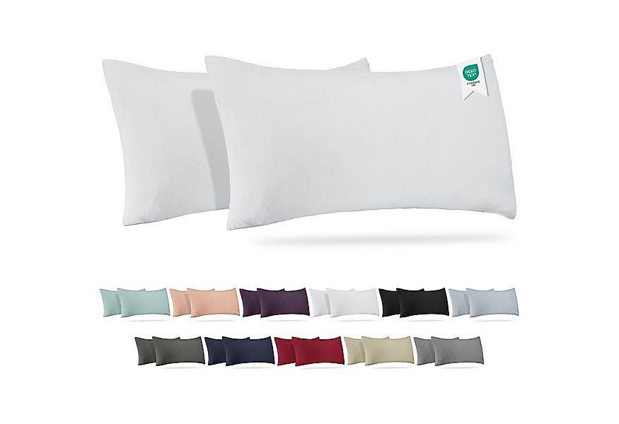 BARBONS Kissenbezug 100% Baumwolle Kissenbezug, weiche Kopfkissenbezug, Kis günstig online kaufen