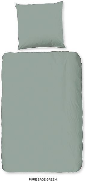 PURE luxury collection Bettwäsche »Pure uni«, Mikrofaser, Pflegeleicht, Wei günstig online kaufen