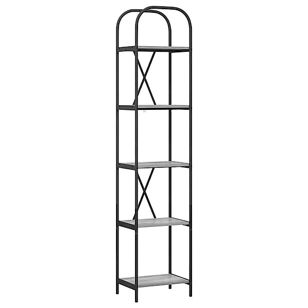 vidaXL Bücherregal Graues Sonoma 40 x 30 x 183 cm Holzwerkstoff 879872 günstig online kaufen