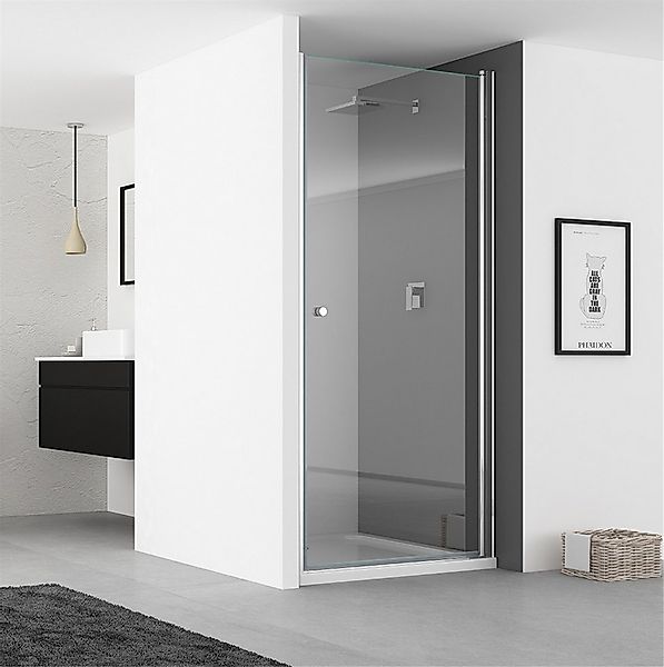 IMPTS Dusch-Drehtür Duschtür für Nischen, Pendeltür Dusche, 70x185 cm, Sich günstig online kaufen