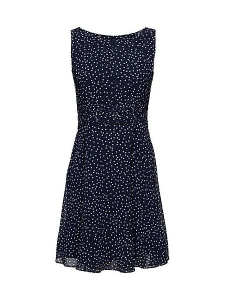 Esprit Collection Midikleid Recycelt: Chiffon-Kleid mit geraffter Taille günstig online kaufen