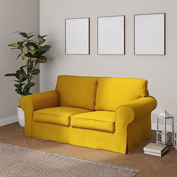 Bezug für Ektorp 2-Sitzer Schlafsofa NEUES Modell, senffarbe, Sofabezug für günstig online kaufen