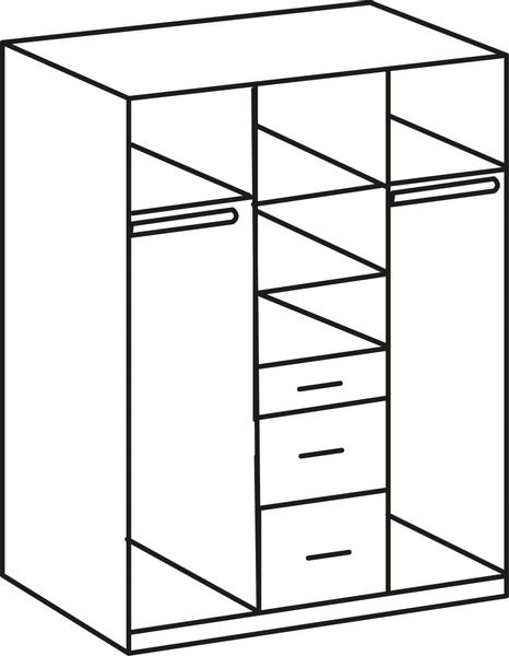 Wimex Kleiderschrank "Click" ohne Spiegel günstig online kaufen