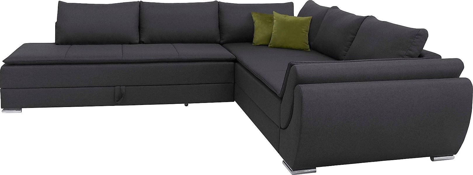 INOSIGN Ecksofa "Göteborg" mit Boxspring-Bettfunktion und Bettkasten, Dauer günstig online kaufen