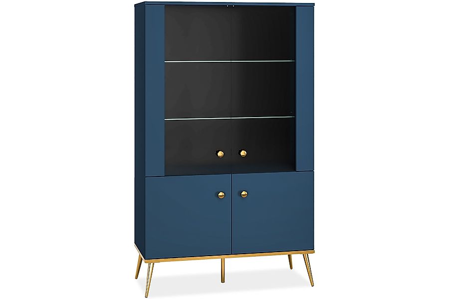 KONSIMO® Glasvitrine ARICIA Vitrine hergestellt in günstig online kaufen