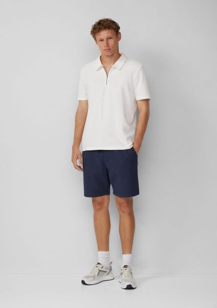 QS Shorts Bermuda Shorts aus Strukturkrepp günstig online kaufen
