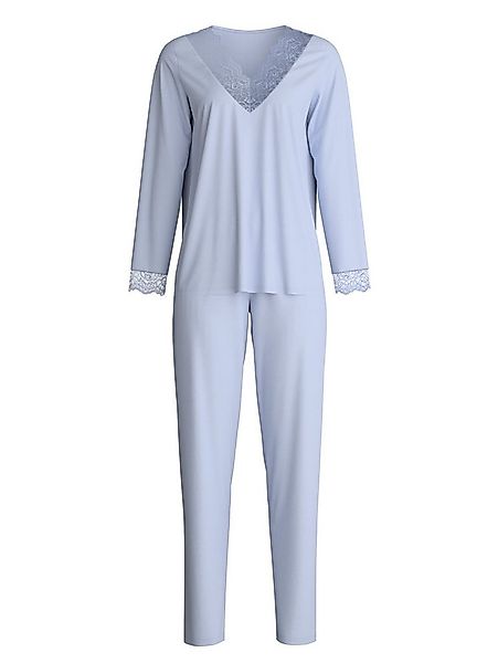 CALIDA Pyjama Elegant Dreams Damen (2 tlg) luftiger Schnitt, mit Spitzendet günstig online kaufen