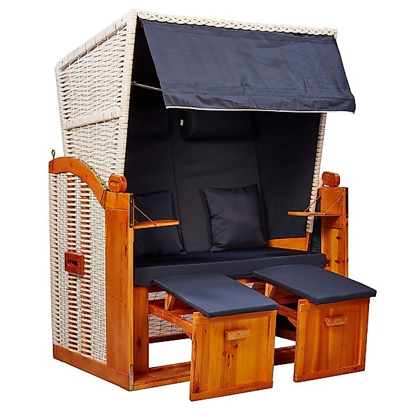 intergrill Strandkorb Strandschönheiten Doris Ostsee 2-Sitzer, günstig online kaufen