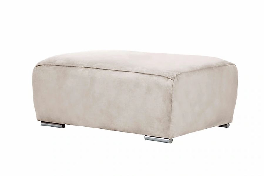 OTTO home Hocker »BEATRICE mit Wellenfederung, Maße B/T/H: 100/68/45 cm« pa günstig online kaufen