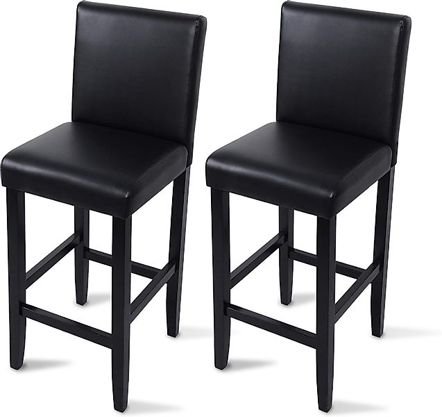 Woltu Barhocker (2 St), Bistrostuhl Holz günstig online kaufen
