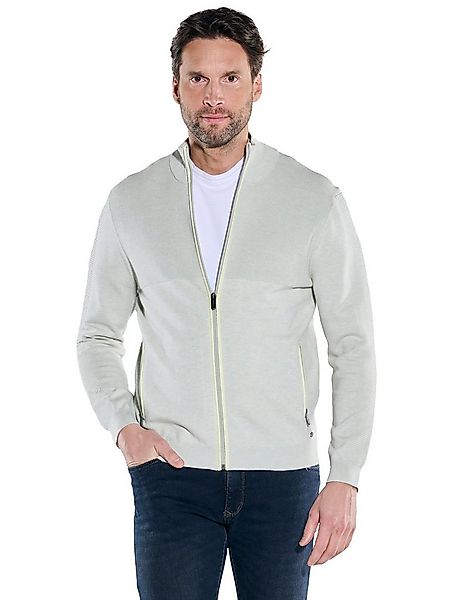 Engbers Cardigan engbers Herren Cardigan strukturiert, Hellgruen günstig online kaufen