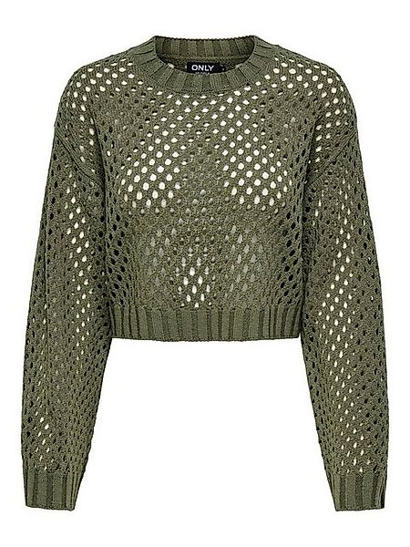 ONLY Sweatshirt ONLSMILLA SHORT PULLOVER L/S KNT NO günstig online kaufen