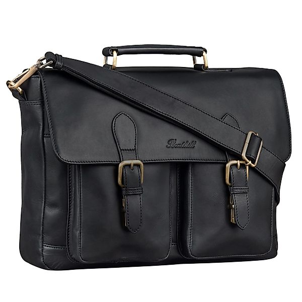 Benthill Aktentasche Echt Leder Laptoptasche Notebooktasche günstig online kaufen